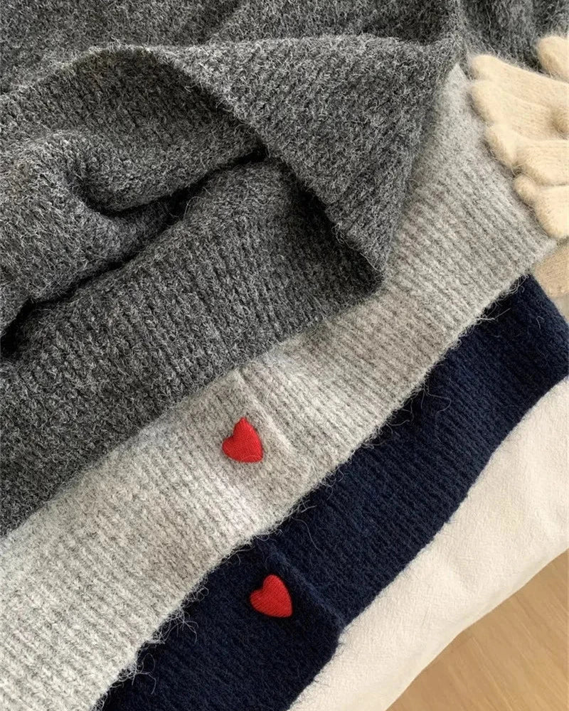 Women's Minimal Knit Cardigan Sweater