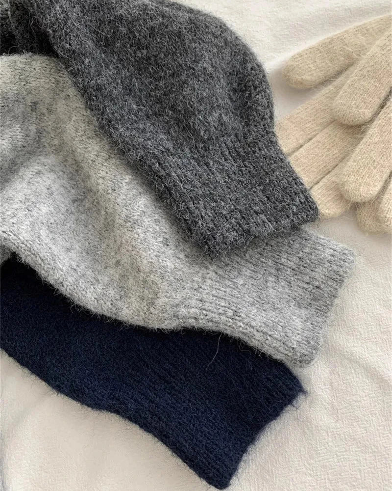 Women's Minimal Knit Cardigan Sweater